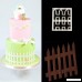 Colorido Cute Cartoon Fence Car Tractor Crown Plastic Baking Fondant Cutter Cake Mold size Small (2#) - B076KNZGBL